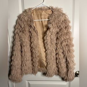 Shaggy jacket NWOT